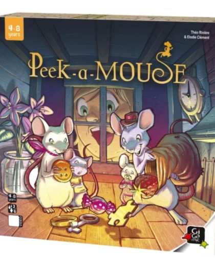 Gigamic Peek A Mouse Board Game