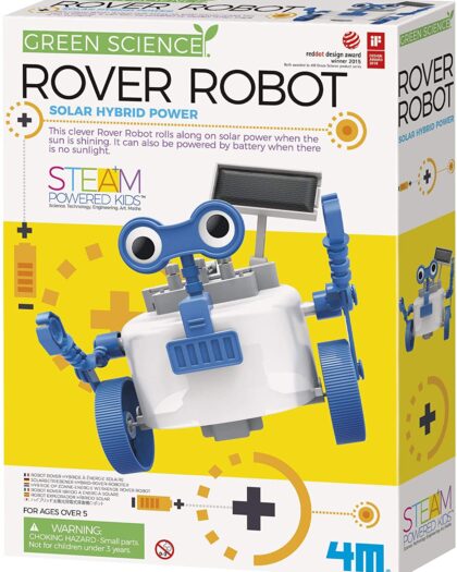 Green Science Rover Robot Solar Hybrid Power