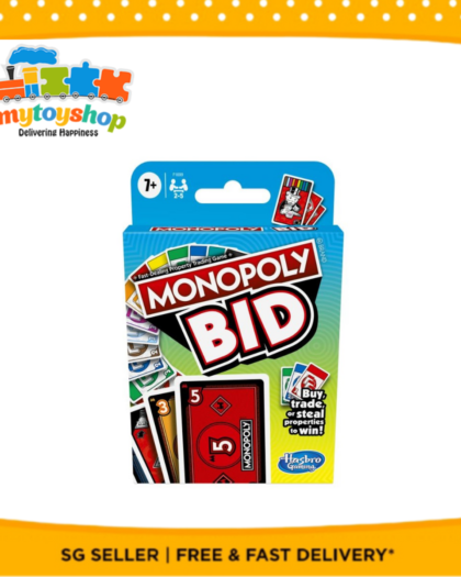 Hasbro Gaming Monopoly Bid Card Game