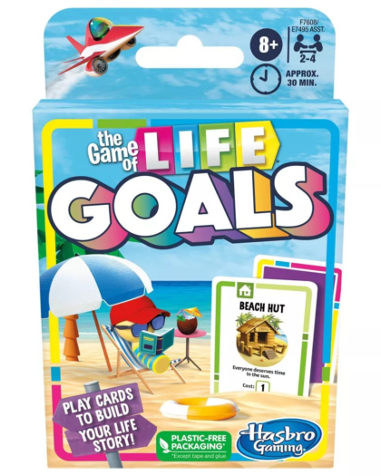 Hasbro The Game Of Life Goals Card Game