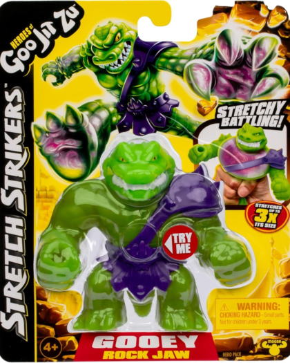 Heroes of Goo Jit Zu Stretch Strikers Hero Pack-Gooey Rock Jaw