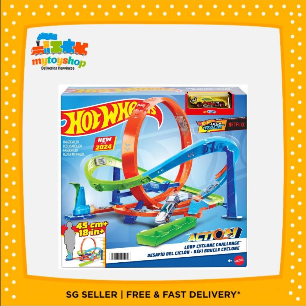 Hot Wheels Action Loop Cyclone Challenge - My Toy Shop