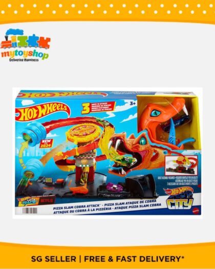 Hot Wheels City Pizza Slam Cobra Attack