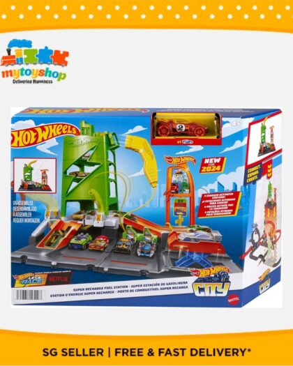 Hot Wheels City Super Recharge Fuel Station