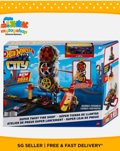 Hot Wheels City Super Twist Tire Shop