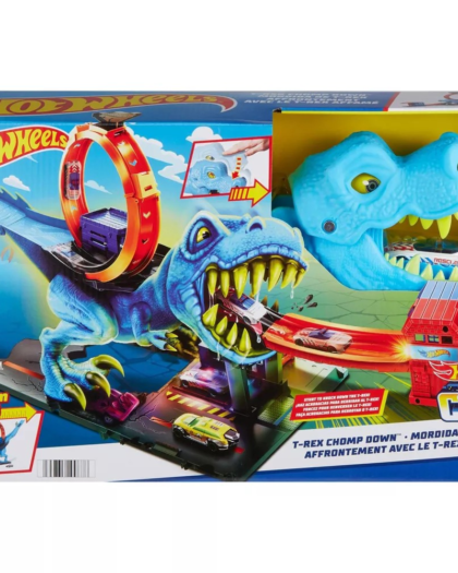 Hot Wheels City Trex Chomp Down Playset