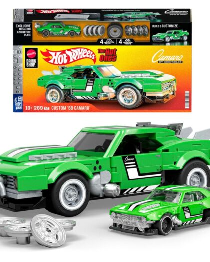 Hot Wheels Custom 68 Camaro Car Building Set