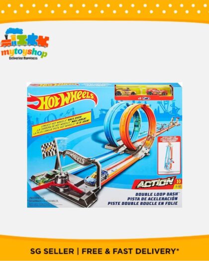 Hot Wheels Double Loop Dash Playset