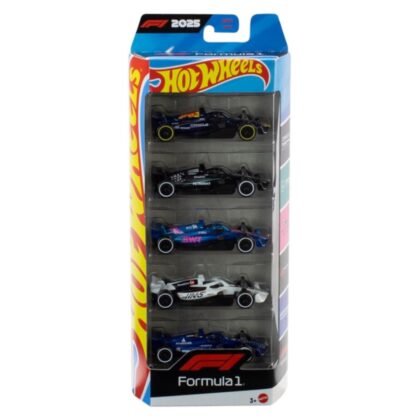 Hot Wheels Formula 1 5 Car Pack