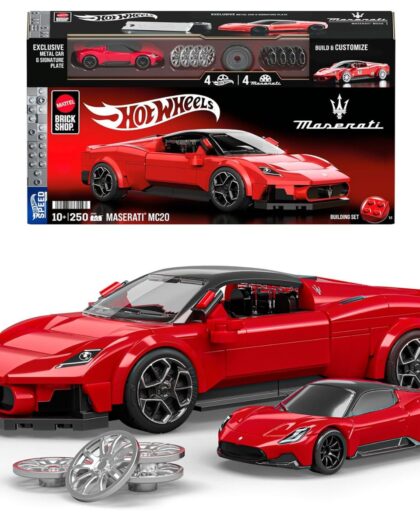 Hot Wheels Maserati MC20 Building Set