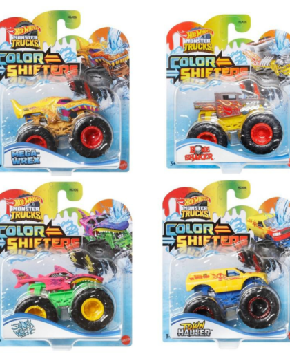 Hot Wheels Monster Trucks 1:64 Color Shifters Trucks - Random