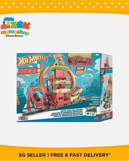 Hot Wheels Super Loop Fire Station
