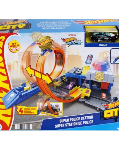 Hot Wheels Super Police Station