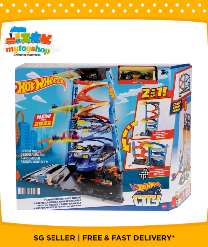 Hot Wheels Transforming Race Tower Playset