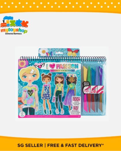 I Love Fashion - Fashion Design Sketch Set