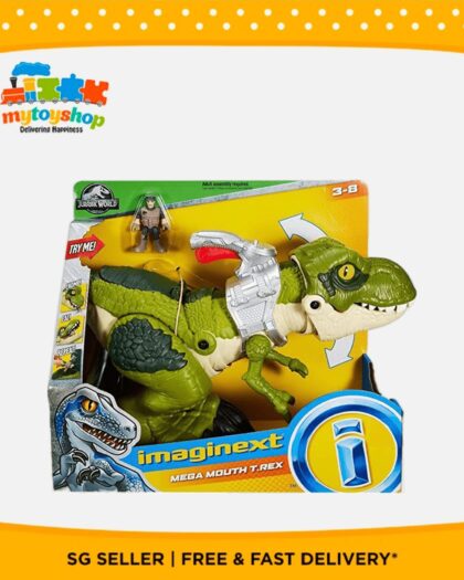 Imaginext Jurassic World Mega Mouth T Rex