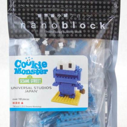 Kawada Nanoblock Universal Studios Japan USJ Sesame Street Cookie Monster
