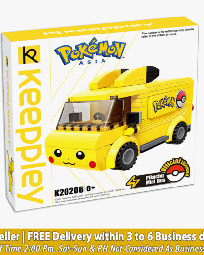 Keeppley Pikachu Mini Bus