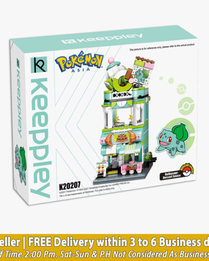 Keeppley Pokémon Bulbasaur Dessert House