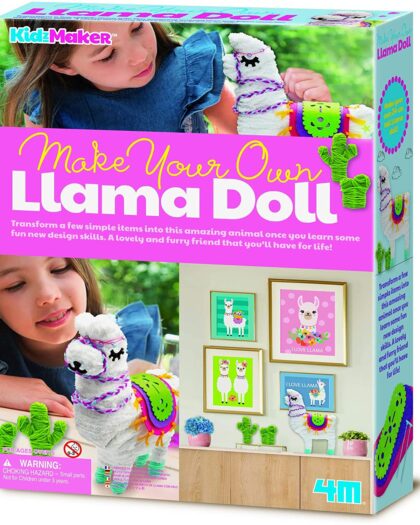 Kidzmaker Mk Ur Own Llama Doll