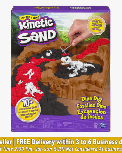 Kinetic Play Sand Digging for Dinos