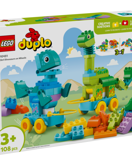 LEGO 10451 Duplo 3in1 Dinosaurs on Wheels
