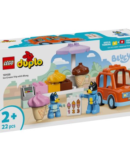 LEGO 10458 DUPLO Bluey Ice Cream Trip with Bluey