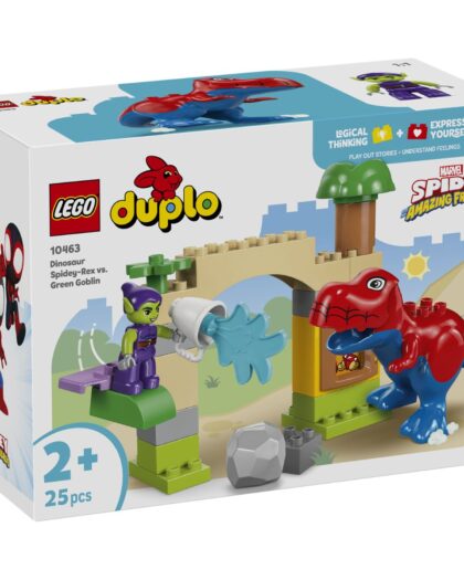 LEGO 10463 DUPLO Marvel Dinosaur Spidey-Rex vs. Green Goblin