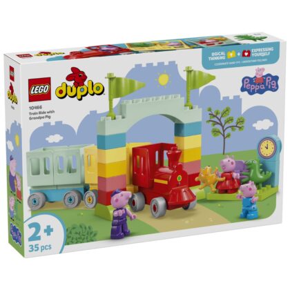 LEGO 10466 DUPLO Peppa Pig Train Ride with Grandpa Pig