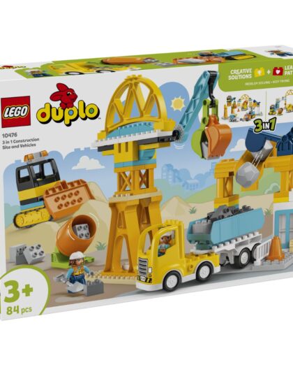 LEGO 10476 DUPLO 3 in 1 Construction Site and Vehicles