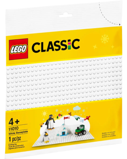 LEGO 11010 White Baseplate