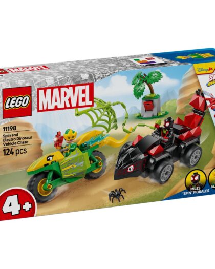 LEGO 11198 Spidey Spin and Electro Dinosaur Vehicle Chase