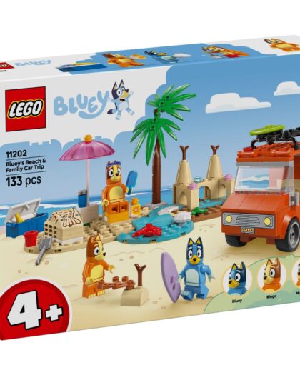 LEGO 11202 Bluey’s Beach N Family Car Trip