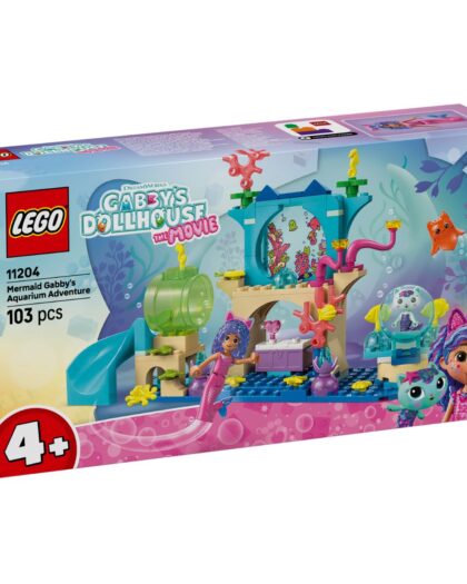 LEGO 11204 Gabby’s Dollhouse Mermaid Gabby’s Aquarium Adventure