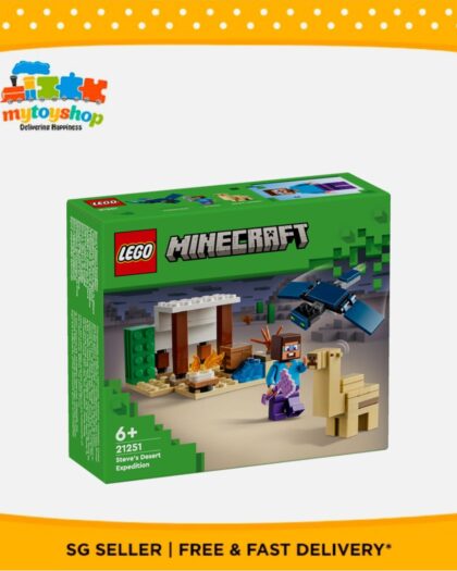 LEGO 21251 Minecraft Steve's Desert Expedition