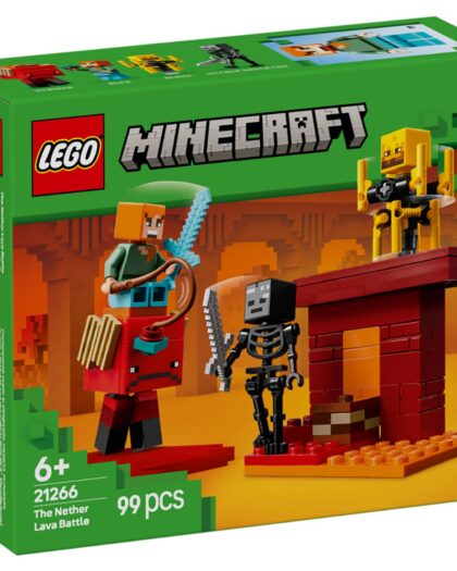 LEGO 21266 Minecraft The Nether Lava Battle