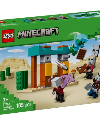 LEGO 21267 Minecraft The Illager Desert Patrol