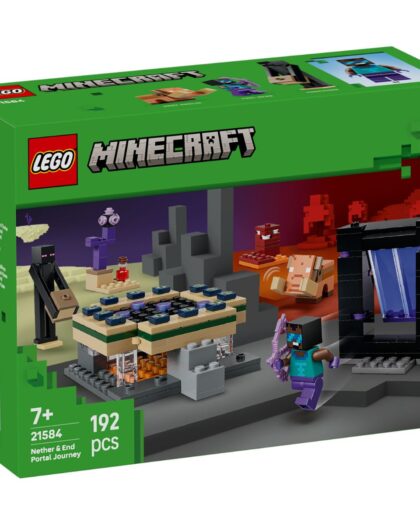LEGO 21584 Minecraft Nether n End Portal Journey