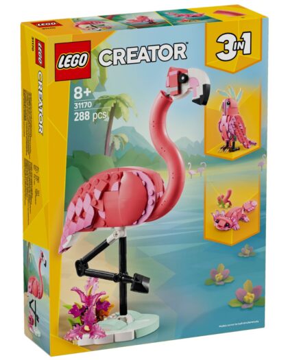 LEGO 31170 Creator Wild Animals Pink Flamingo