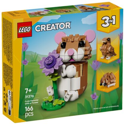 LEGO 31376 Creator Cute Hamster with a Flower
