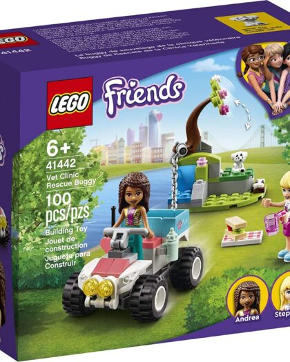 LEGO 41442 Friends Vet Clinic Rescue Buggy