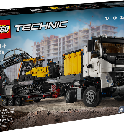 LEGO 42175 Technic Volvo FMX Truck & EC230 Electric Excavator