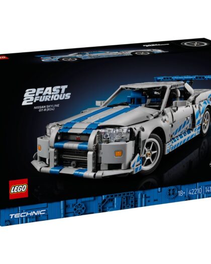 LEGO 42210 Technic 2 Fast 2 Furious Nissan Skyline GT-R (R34) Car
