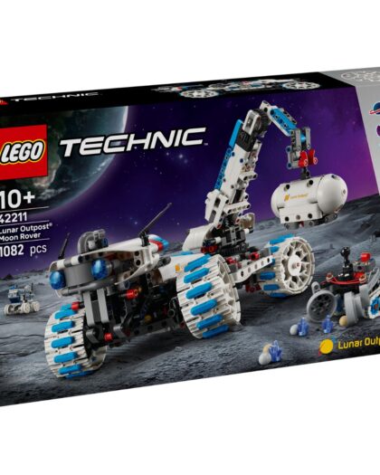 LEGO 42211 Technic Lunar Outpost Moon Rover Space Vehicle