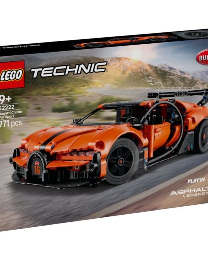 LEGO 42222 Technic Bugatti Chiron Pur Sport Hypercar