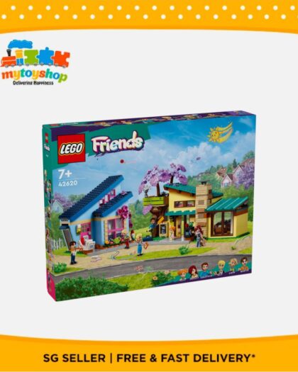 LEGO 42620 Friends Olly and Paisley's Family Houses
