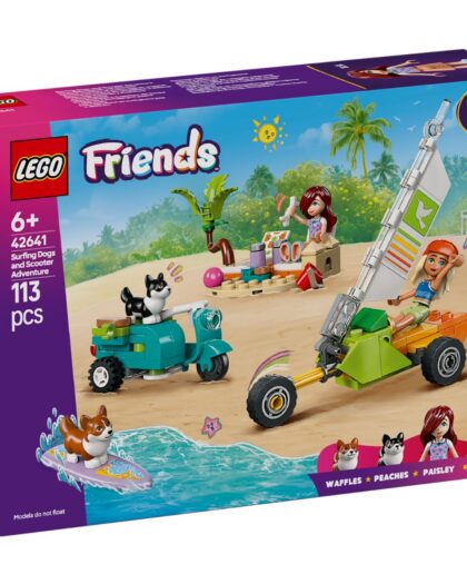 LEGO 42641 Friends Surfing Dogs and Scooter Adventure