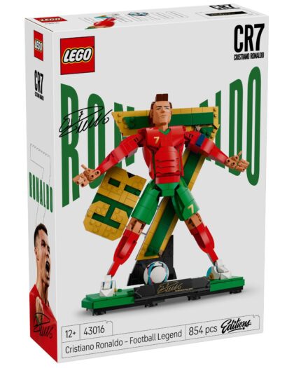 LEGO 43016 Editions Cristiano Ronaldo Soccer Legend