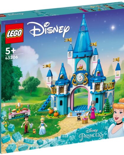 LEGO 43206 Disney Cinderella n Prince Charming Castle
