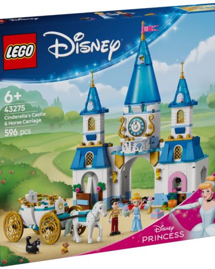 LEGO 43275 Disney Princess Cinderella’s Castle N Horse Carriage